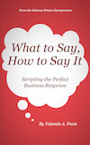 What to say how to say it